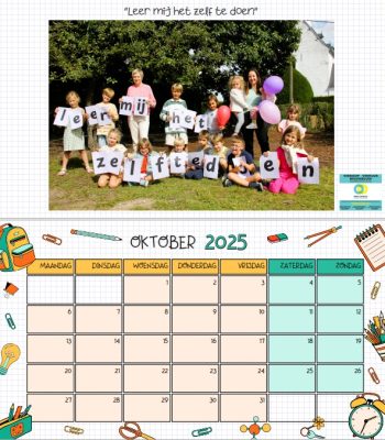 Schoolkalender 2025-2026